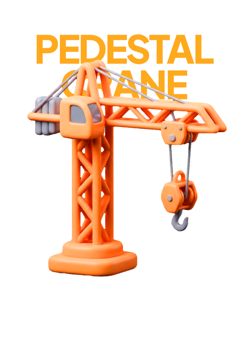 Pedestal Crane